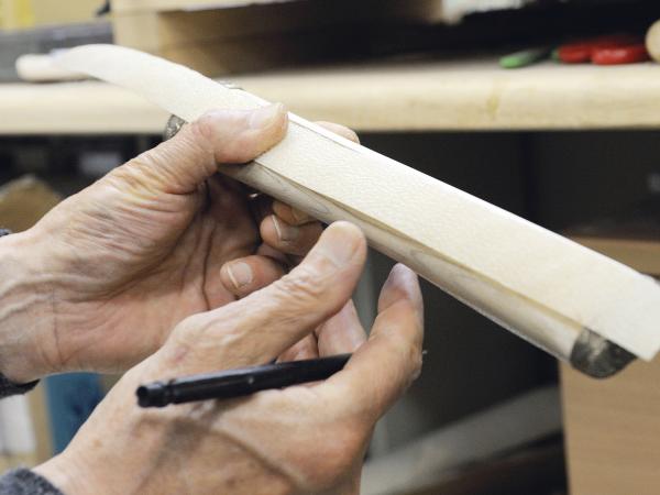 Replica sword bladesmithing observation